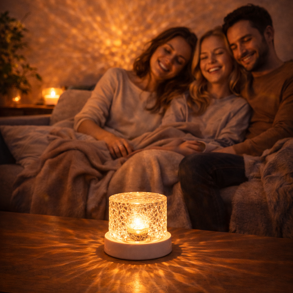 LumiWave™ – Lampe Cristal Apaisante