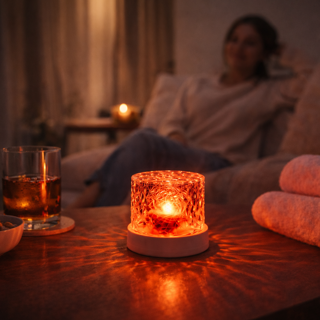 LumiWave™ – Lampe Cristal Apaisante